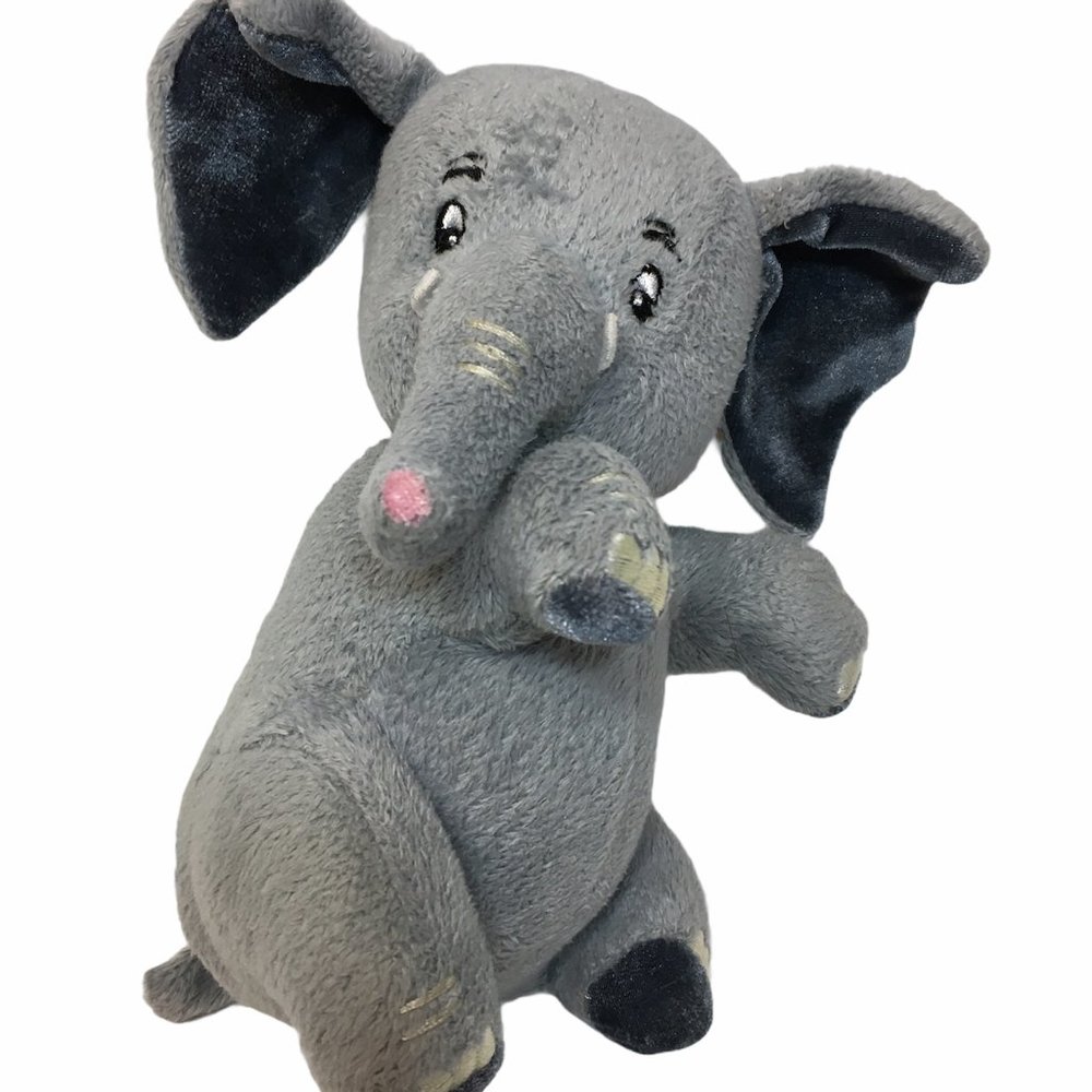 Yottoy Saggy Baggy Elephant Gray Plush 7inch - Picture 2 of 9